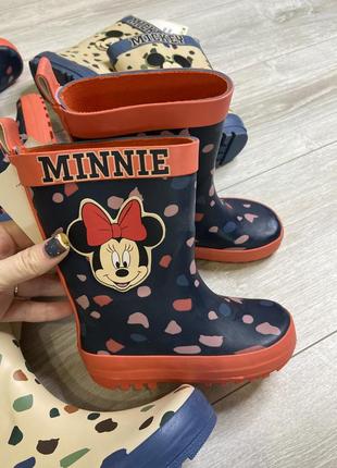 Резинові чоботи h&m minnie mouse