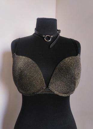 Яскравий блискучий бронзовий бюст вiд lingerie, 80/75 c1 фото