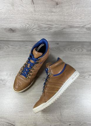 Стильные кожаные кроссовки adidas1 фото