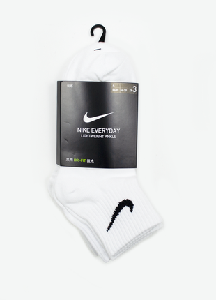 Середні шкарпетки nike everyday lightweight ankle