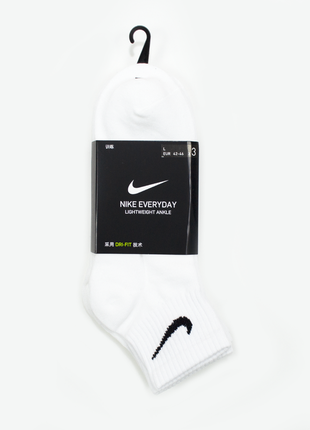 Средние носки nike everyday lightweight ankle