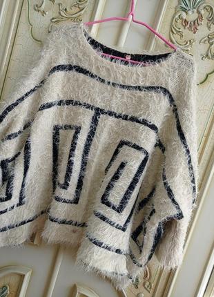 Стильний светр травка-овер сайз2 фото
