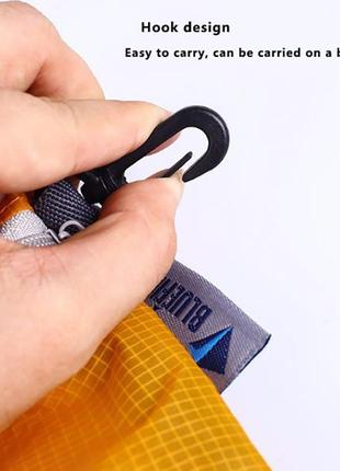 Водонепроницаемый органайзер мешок bluefield 18 * 19 см. голубой.