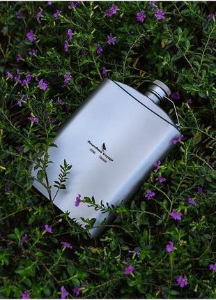 Титанова фляга boundless voyage 250 мл. для алкогольних напоїв + 2 чарки та лійка....