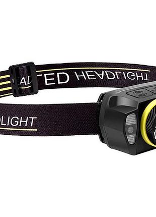 Налобный фонарь 2052 фонарик + аккумулятор 1200mah