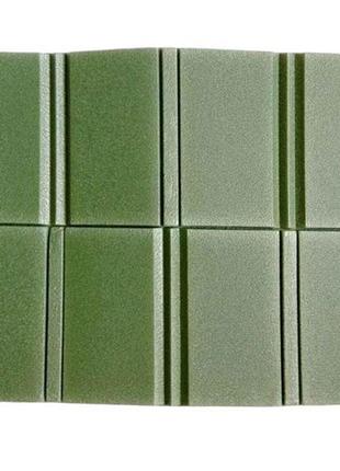 Складаний килимок для сидіння wwago пінка. зелений.
