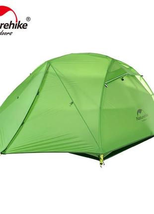 Намет двомісний naturehike star river 2 silicone 20d (nh17t012-t) зелена