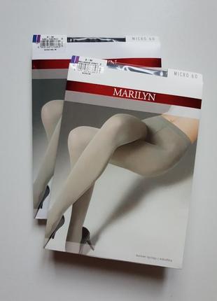 Женские матовые цветные колготки 60 ден marilyn2 фото