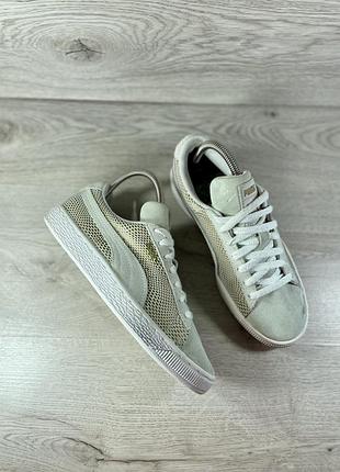 Puma suede кежуальные кроссовки