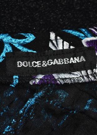 Роскошное платье с цветами и вышивкой dolce & gabbana7 фото