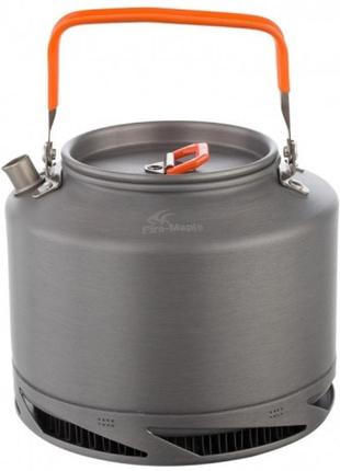 Туристический чайник с теплообменником fire maple fmc-xt2 из анодированного алюминия.