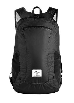 Рюкзак компактний vanaheimr ultralight 24×16×41 см 18 л чорний.1 фото