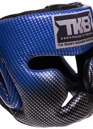 Шолом боксерський top king super star tkhgss-01 s синій