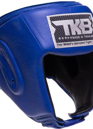 Шолом боксерський відкритий top king super tkhgsc xl синій