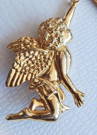 Винтажная брошь ангел 👼 duri