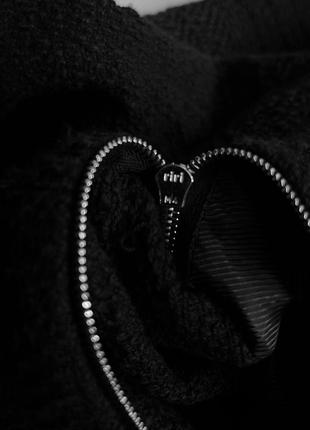Gerard darel paris 44 плетёная черная куртка жакет сделано в украине5 фото