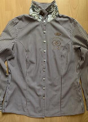 Рубашка в клетку хлопок l’argentina