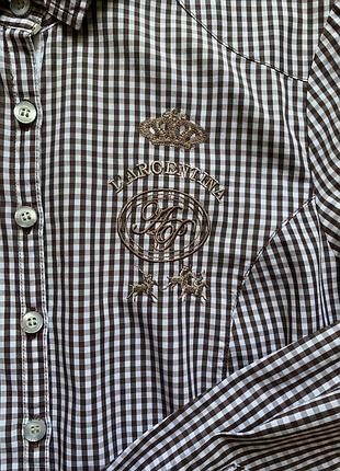 Рубашка в клетку хлопок l’argentina