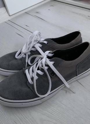 Кеды серые dc shoes1 фото