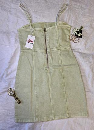 Сарафан джинсовий