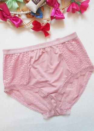 Шикарные высокие кружевные трусики m&s 🌺💜🌺
