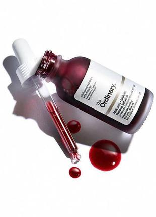 The ordinary - кислотний пілінг для обличчя - aha 30% + bha 2% peeling solution