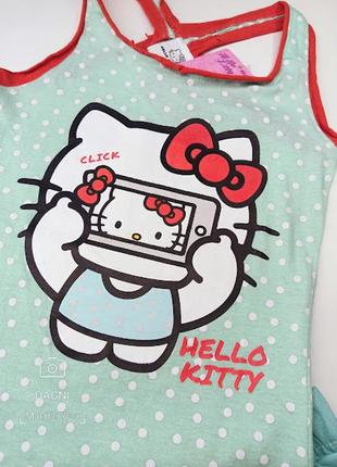 Майка футболка борцовка hello kitty2 фото