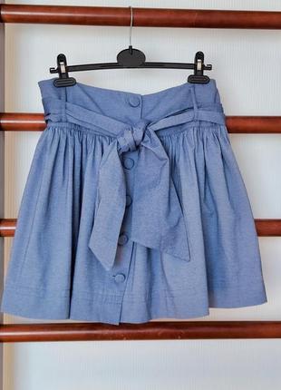 Короткая юбка тюлпан 14/42 размер м/л m/l2 фото