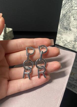 Брендовые серьги 3