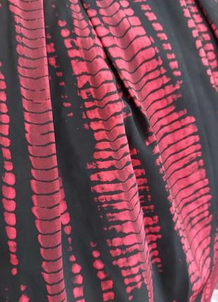 Женская юбка, черно-красная, 42р.8 фото
