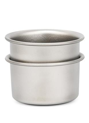 Титановая фляга lixada 260 мл. для алкогольных напитков + 2 рюмки и воронка. фляга,...