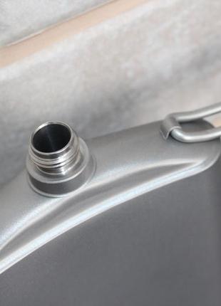 Титановая фляга lixada 260 мл. для алкогольных напитков + 2 рюмки и воронка. фляга,...