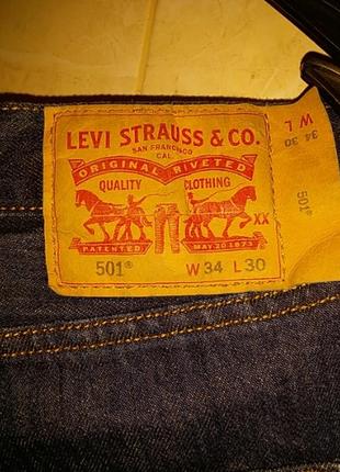 Джинсовеы брюки levi strauss &co. w 34 l302 фото