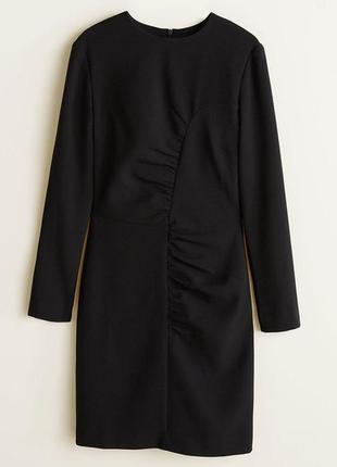 Новое черное платье от бренда mango
