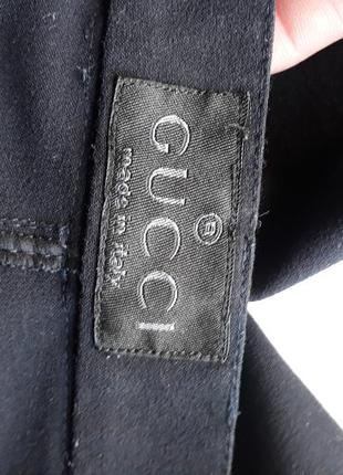 Оригінальні прямі джинси брюки gucci з високою посадкою розмір 30 ріст 325 фото