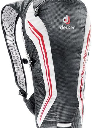 Рюкзак deuter road one, 32274 7130 черный/белый 5 л