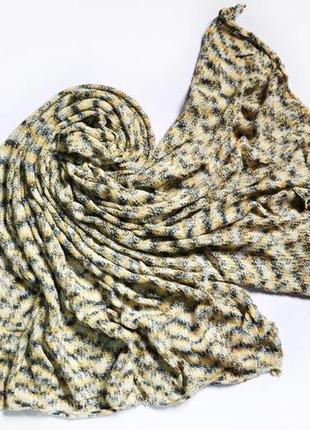 Женский широкий шарф-палантин dress1 фото