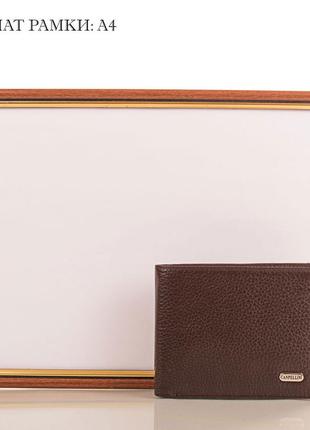 Стильное кожаное портмоне для мужчин canpellini shi1021-10-fl8 фото