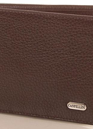 Стильное кожаное портмоне для мужчин canpellini shi1021-10-fl1 фото