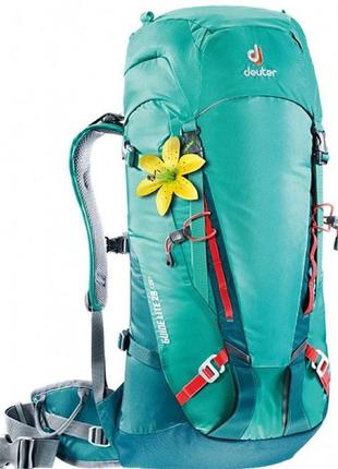 Рюкзак deuter guide lite, 33600172307, 28 л, sl, бирюзовый