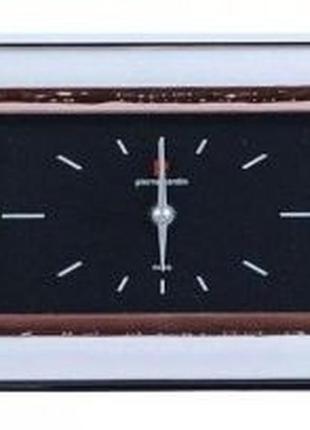 Оригинальные настольные часы montparnasse 12x7 pierre cardin pcmo39r/1 серебристый1 фото