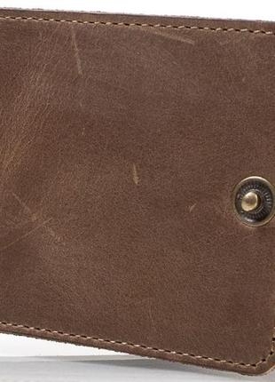 Зажим для купюр из натуральной кожи dnk leather коричневый