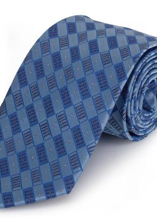 Универсальный мужской широкий галстук schonau & houcken (шенау & хойкен) fareps-20 синий1 фото