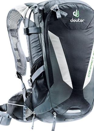 Рюкзак deuter compact exp 12l sl 3200215 7410 цвет черный