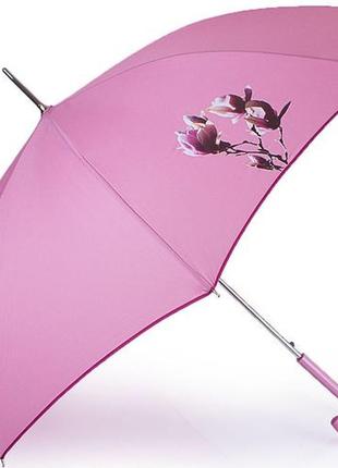 Зонт-трость женский полуавтомат airton z1621-16 розовый1 фото