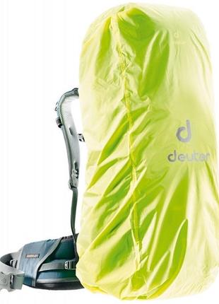 Защитный чехол от дождя на рюкзак raincover iii цвет 8008 neon/салатовый deuter 39540.