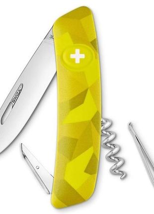 Нож swiza c01 velor,желтый 102080