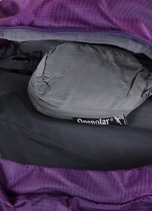 Туристический рюкзак onepolar w1638-violet фиолетовый 45 л8 фото