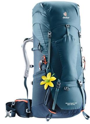 Женский рюкзак deuter aircontact lite sl 60+10 л 4340218 3329 синий