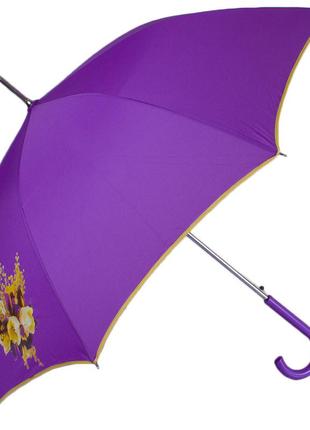 Яркий зонт-трость женский полуавтомат airton (аэртон) z1621-18